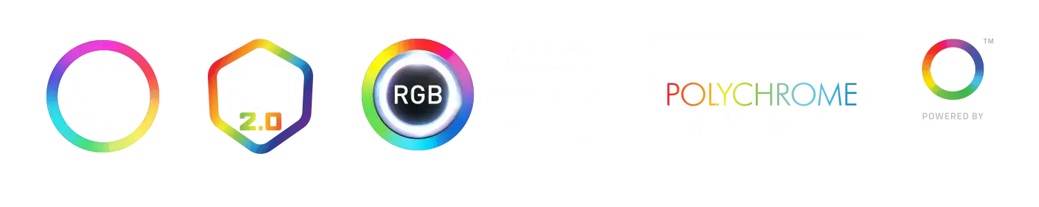 Asus Auro Sync | RGB Fusion 2.0 | MSI Mystic Light Sync | ASRock Polychrome Sync | Razer Chroma